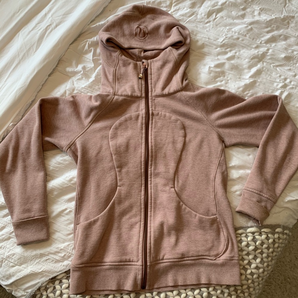 Pastel pink lululemon hoodie